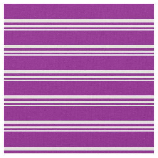 Light Cyan & Purple Stripes Pattern Fabric