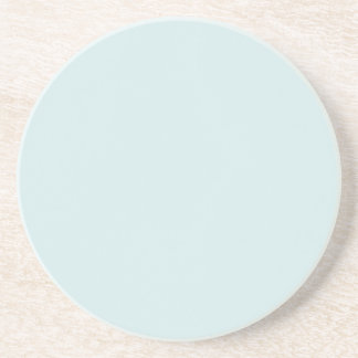 Light Cyan Solid Plain Color Coaster