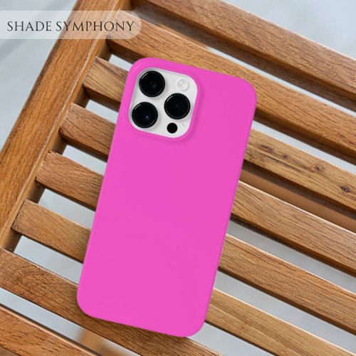 Light Deep Pink One of Best Solid Pink Shades For Case_Mate iPhone 14 Pro Max Case