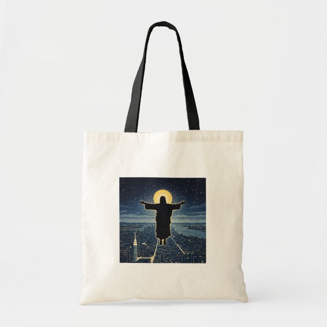 Light Descending on the City Tote Bag (Front)