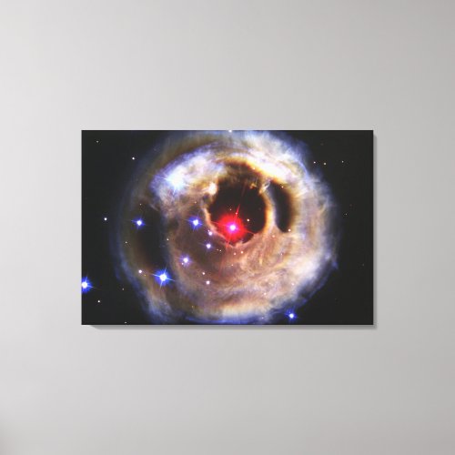 Light Echo From Star V838 Monocerotis _ September Canvas Print