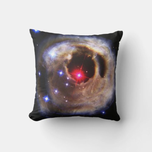 Light Echo From Star V838 Monocerotis _ September Throw Pillow