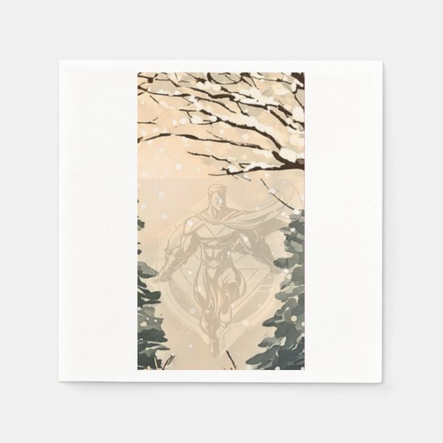 Light ecru colors napkin  (Front)