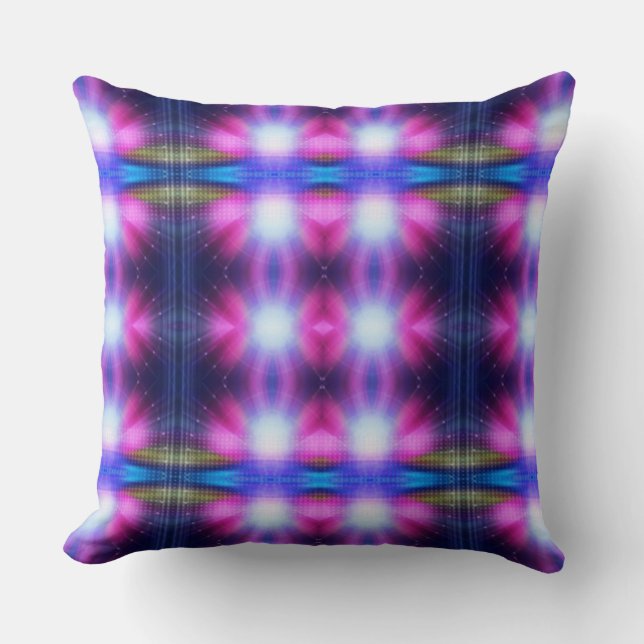 Light Effects Throw Pillow (Front)