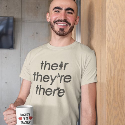 Light Elementary Teaching Aid Vocabulary Teacher T-Shirt