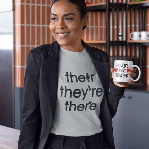 Light Elementary Teaching Aid Vocabulary Teacher T-Shirt