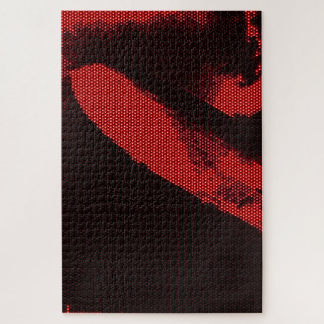 Light Emitting Diode Zeppelin Jigsaw Puzzle (Vertical)