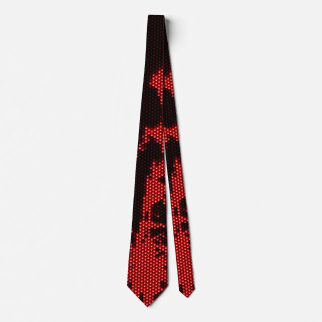 Light Emitting Diode Zeppelin Neck Tie (Front)