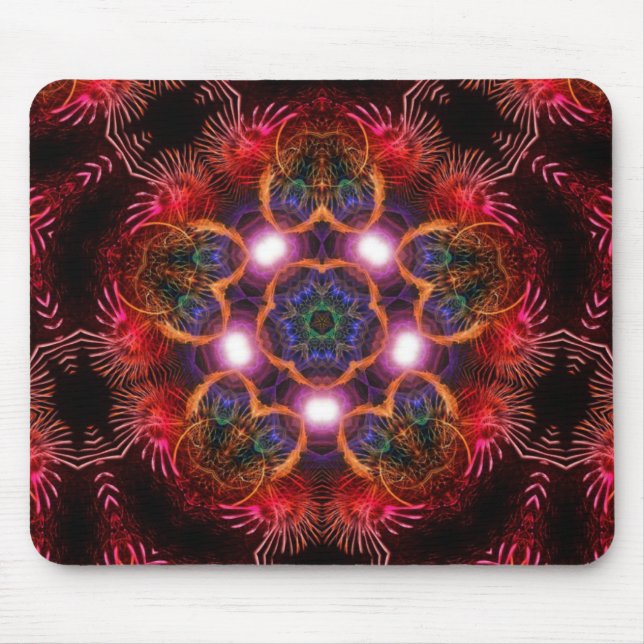 Light energy | Pink Purple mousepad (Front)