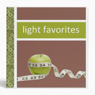 Light Favorites Cookbook Binder
