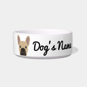 Light Fawn French Bulldog Bowl