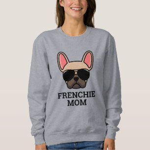 Light Fawn French Bulldog Frenchie Dog Mom Sweatshirt
