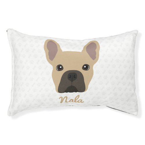 Light Fawn French Bulldog Pet Bed