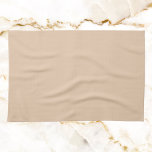 Light Fawn Solid Color Kitchen Towel<br><div class="desc">Light Fawn Solid Color</div>
