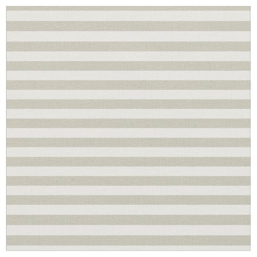 Light Feather Brown & Off-White Stripes Fabric