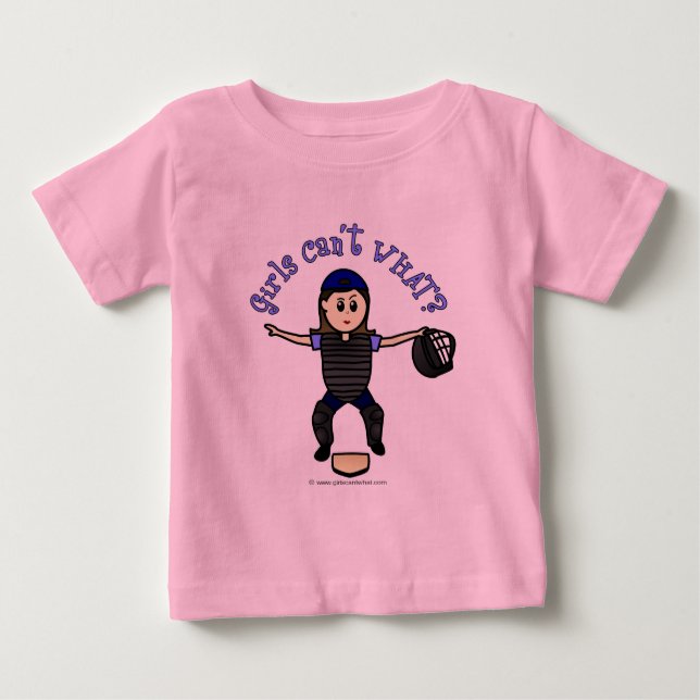 Light Female Umpire Baby T-Shirt (Front)