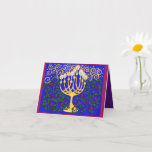 Light Filled Hanukkah Card<br><div class="desc">Beautiful,  inspiring design,  with an inspiring Hanukkah message.
Customize the size,  paper,  message if you like.</div>