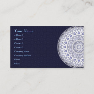 Light Flake Mandala • Business Card