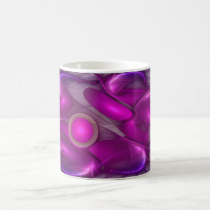'Light Flame Abstract 255' mug