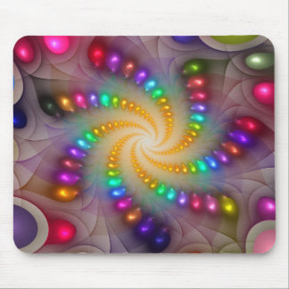Light Flame Abstract 288a' Mouse Pad