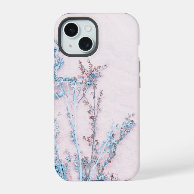 Light Floral Background Iphone Case (Back)