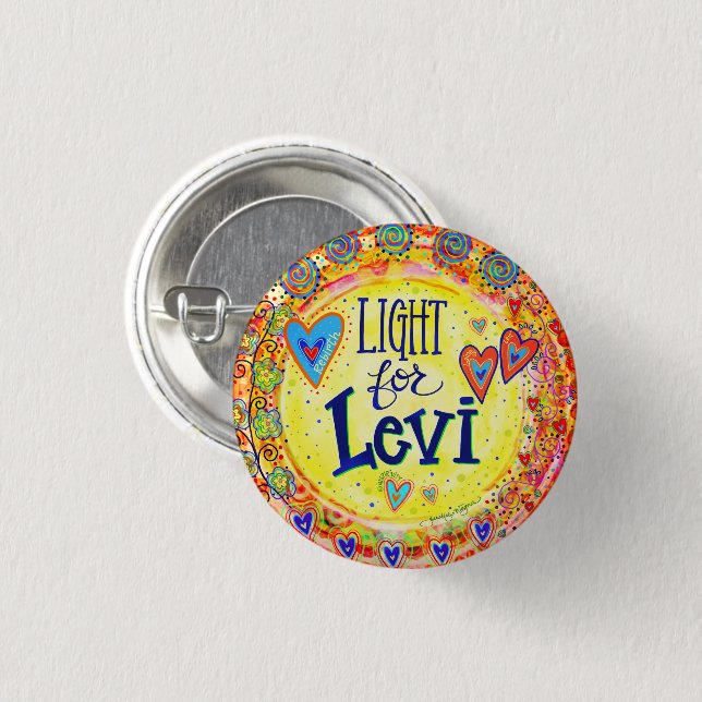 Light for Levi “Inspirivity” Button (Front & Back)