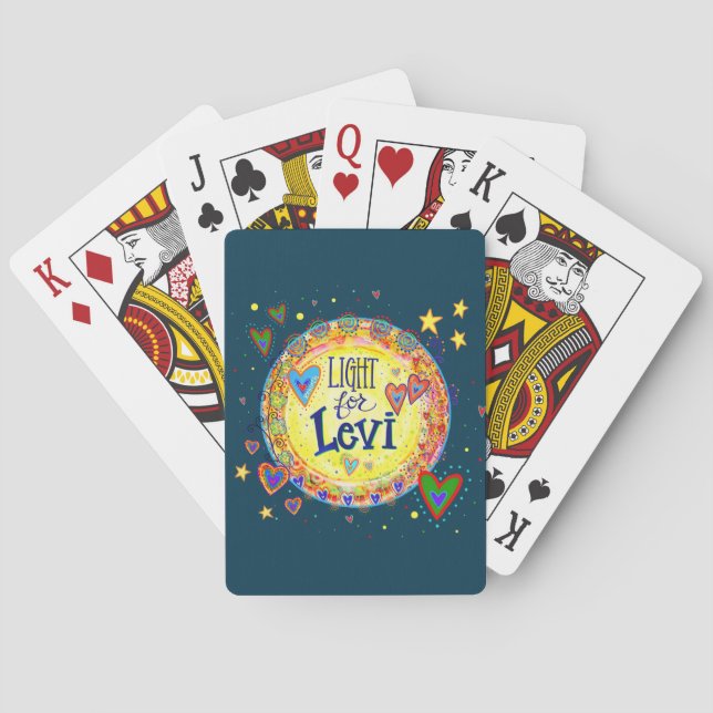 Light for Levi “Inspirivity” Poker Cards (Back)
