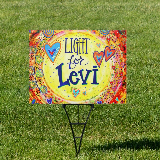 “Light for Levi’ Inspirivity Sign (Insitu)