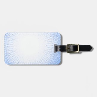 light from heaven luggage tag