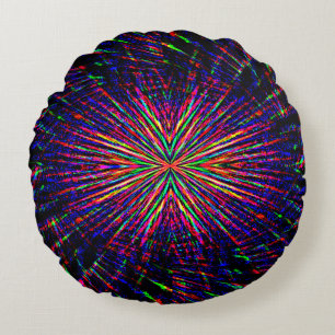 Light fun times..... round pillow