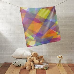 Light Geometric - Baby Blanket