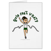 Light Girl Runner in Green Uniform (Front)