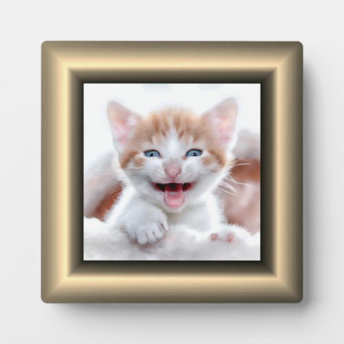 Light Gold Faux Foil Frame Square Photo Border