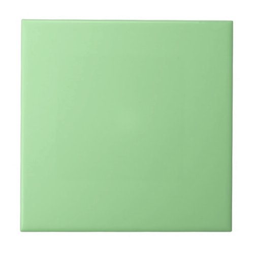Light Granny Smith Apple Green Color Tile