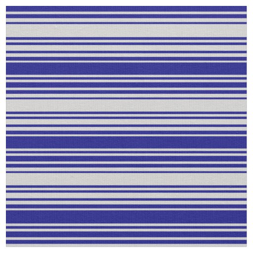 Light Gray and Blue Striped Pattern Fabric