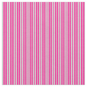 Light Gray and Deep Pink Colored Lines Fabric