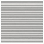 [ Thumbnail: Light Gray and Grey Lines Fabric ]