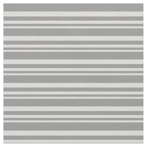 Light Gray and Grey Lines Fabric