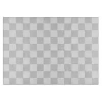 Light Checkered Cutting Board