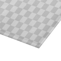 Light Checkered Cutting Board