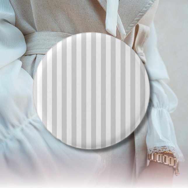 Light Gray and White Stripes Button (Creator Uploaded)