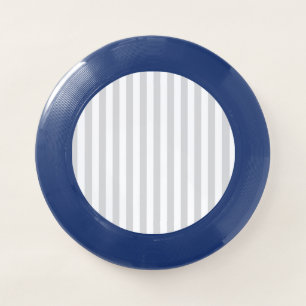 Light Gray and White Stripes Wham-O Frisbee