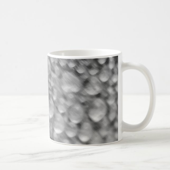 Light Gray Bubbles Mug (Right)