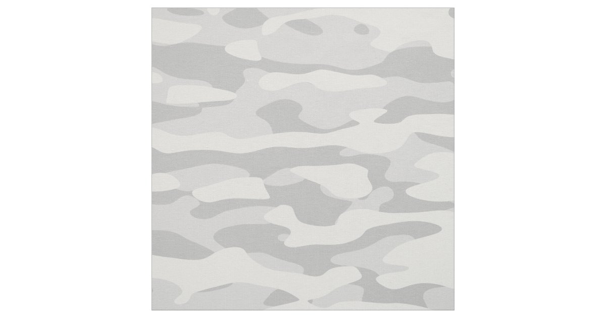Light Gray Camo Fabric