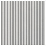 [ Thumbnail: Light Gray & Dim Gray Colored Stripes Fabric ]
