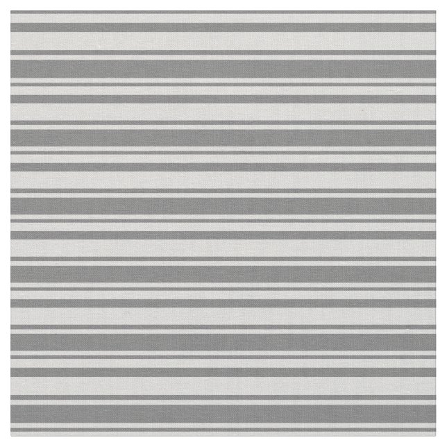 Light Gray & Dim Grey Pattern Fabric (Close Up)