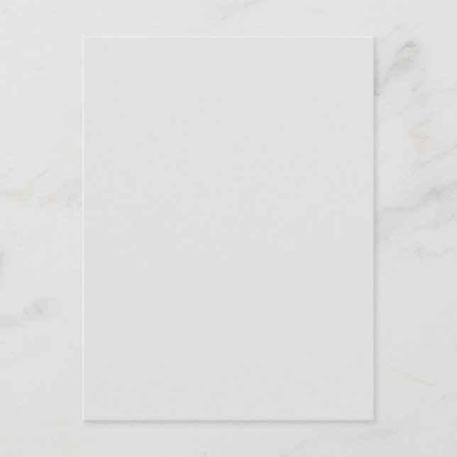 Light Gray #E6E6E6, Gray Goose Holiday Postcard (Front)