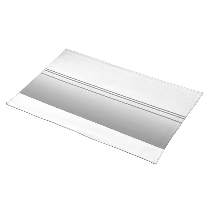 Light Gray. Elegant Design. Placemats