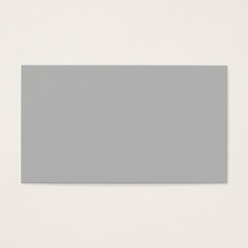Light Gray Fashion Grey Color Trend 2014 Blank Business Cards