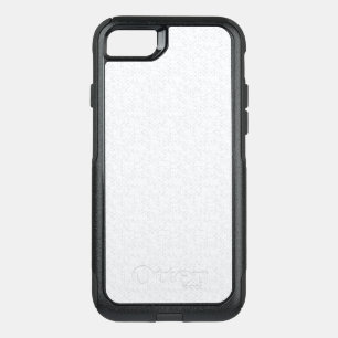 Light Gray Geometric Floral Pattern OtterBox Commuter iPhone SE/8/7 Case